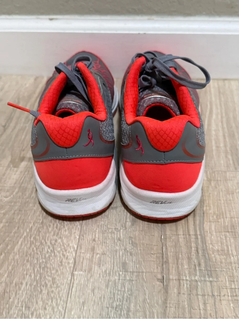 New Balance 1765v2 Walking Shoes Gray Pink Coral Women’s 8.5 Athletic